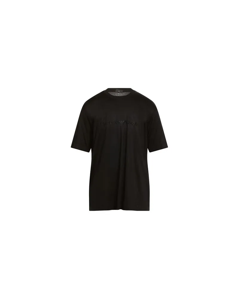 Emporio Armani TOPS - T-shirtsauf YOOX.COM Schwarz