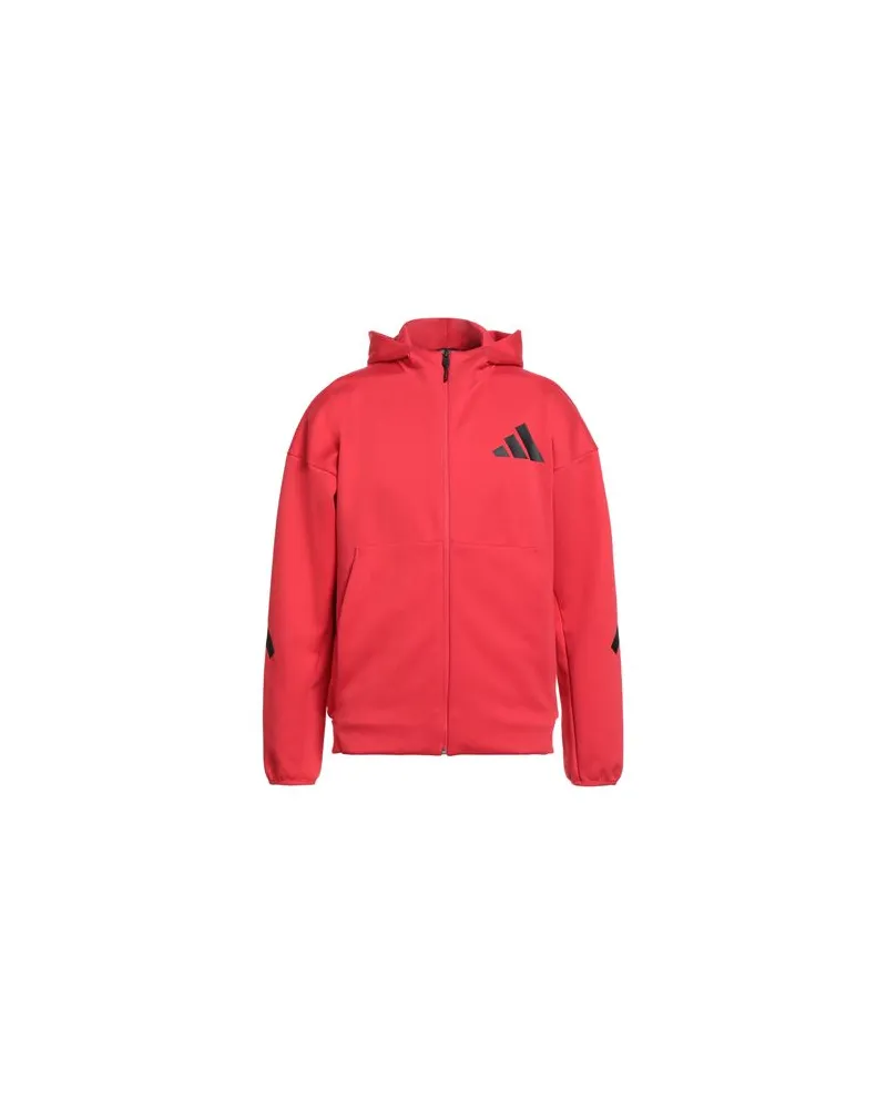 adidas TOPS - Sweatshirtsauf YOOX.COM Rot