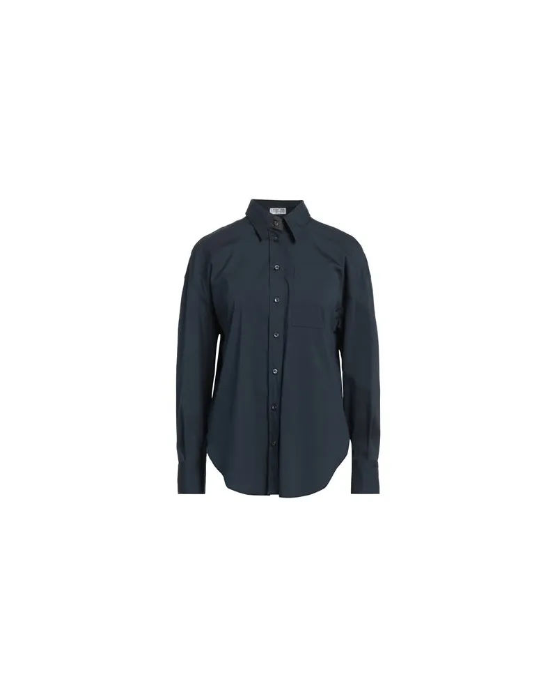 Brunello Cucinelli TOPS - Hemdenauf YOOX.COM Marineblau