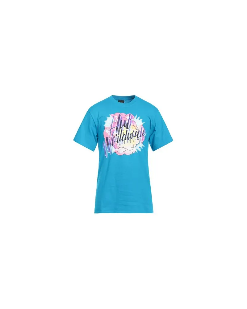 HUF TOPS - T-shirtsauf YOOX.COM Azurblau