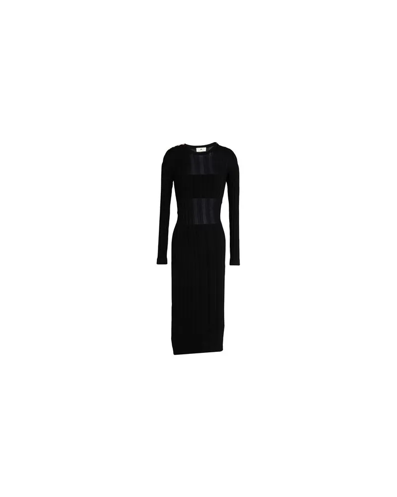 Elisabetta Franchi KLEIDER - Midi-Kleiderauf YOOX.COM Schwarz