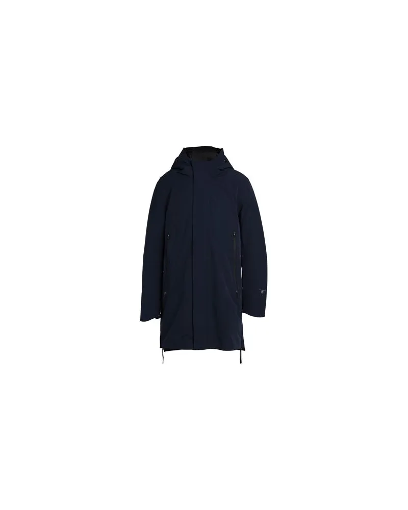 KRAKATAU JACKEN & MÄNTEL - Mäntelauf YOOX.COM Nachtblau