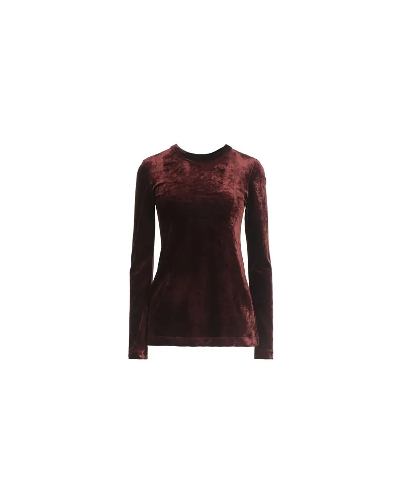 ALYSI CHOCOLAT - TOPS - Topsauf YOOX.COM Schokobraun