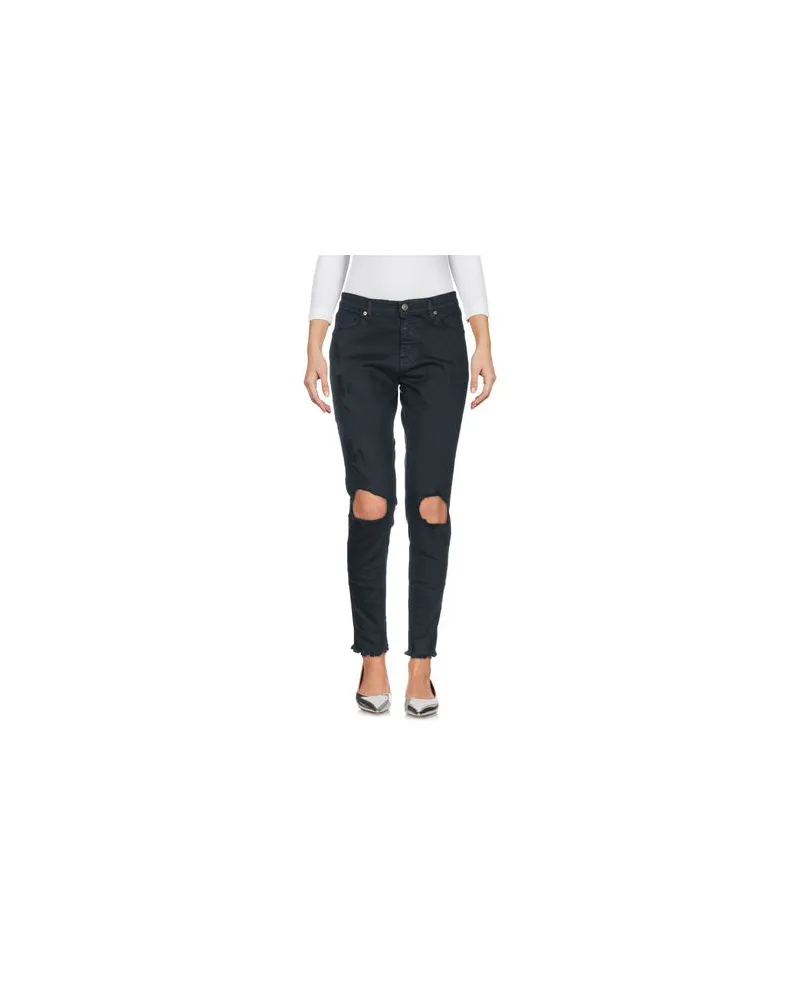 Gaëlle Bonheur HOSEN & RÖCKE - Jeanshosenauf YOOX.COM Nachtblau