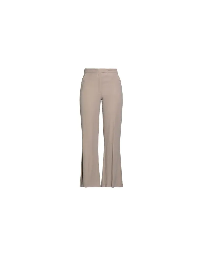 Soallure HOSEN & RÖCKE - Hosenauf YOOX.COM Hellbraun