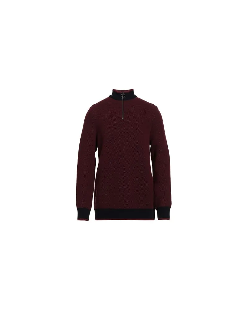 Barbour STRICKWAREN - Rollkragenpulloverauf YOOX.COM Bordeaux