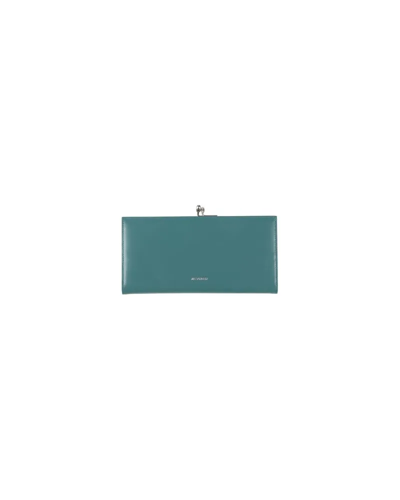 Jil Sander Kleinlederwaren - Brieftaschenauf YOOX.COM Aquamarin