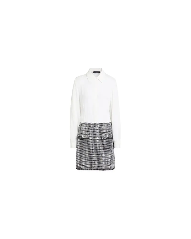 Icona By Kaos KLEIDER - Mini-Kleiderauf YOOX.COM Weiß