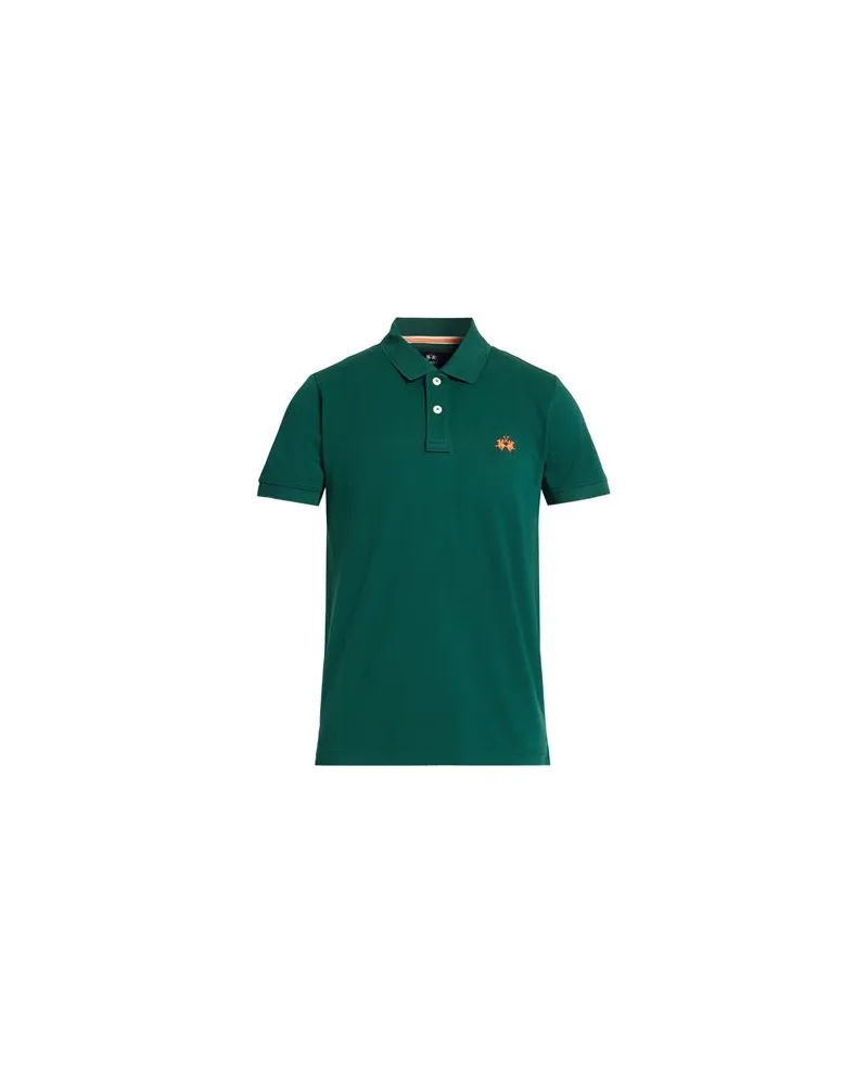 La Martina TOPS - Poloshirtsauf YOOX.COM Dunkelgrün