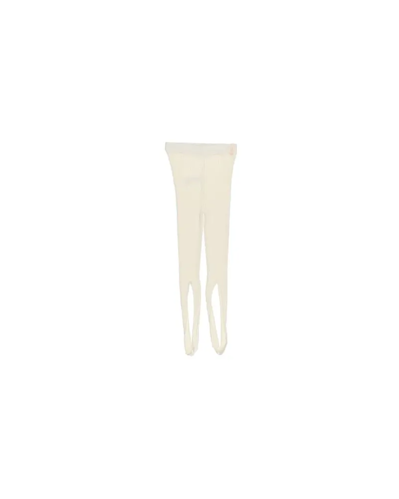 HINNOMINATE HOSEN & RÖCKE - Leggingsauf YOOX.COM Cremeweiß