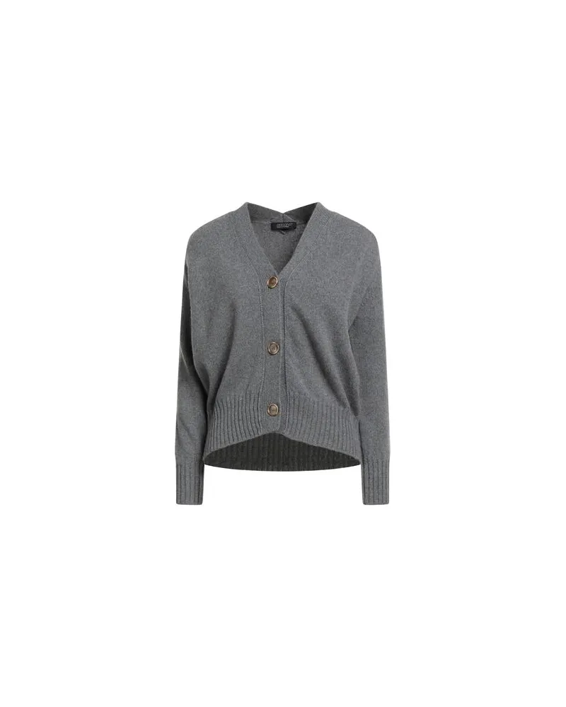 ARAGONA STRICKWAREN - Strickjackenauf YOOX.COM Grau