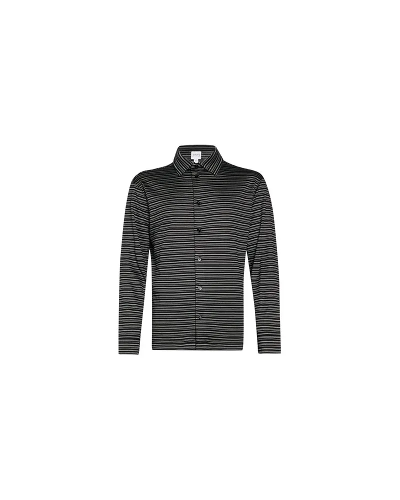 Armani Collezioni TOPS - Hemdenauf YOOX.COM Schwarz