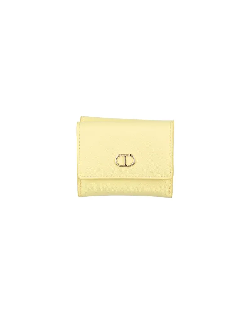 Twin-Set Kleinlederwaren - Brieftaschenauf YOOX.COM Gelb