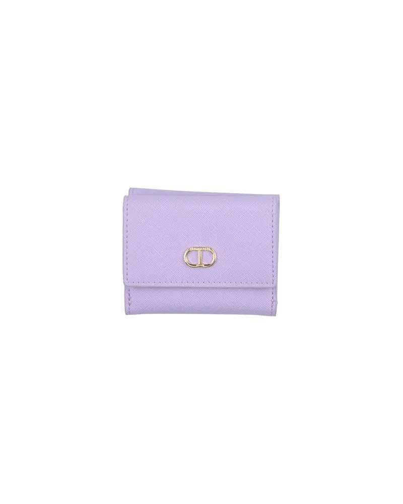 Twin-Set Kleinlederwaren - Brieftaschenauf YOOX.COM Lila
