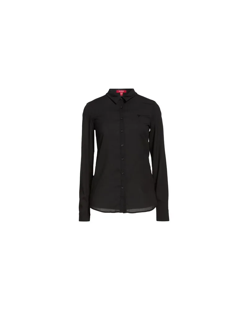 Guess TOPS - Hemdenauf YOOX.COM Schwarz