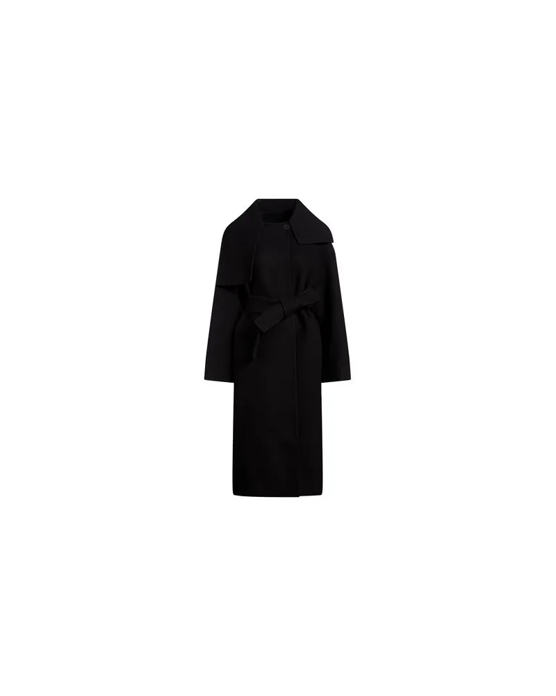 Fabiana Filippi JACKEN & MÄNTEL - Mäntelauf YOOX.COM Schwarz