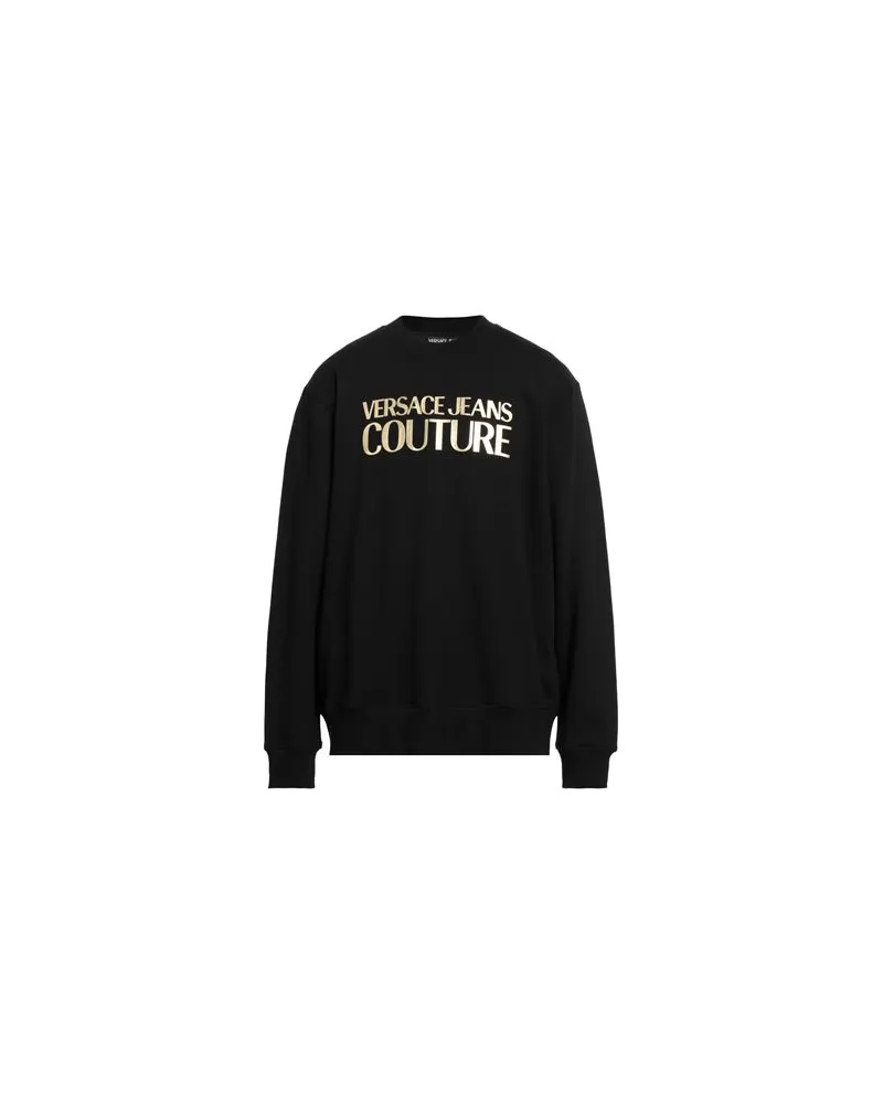 Versace Jeans TOPS - Sweatshirtsauf YOOX.COM Schwarz