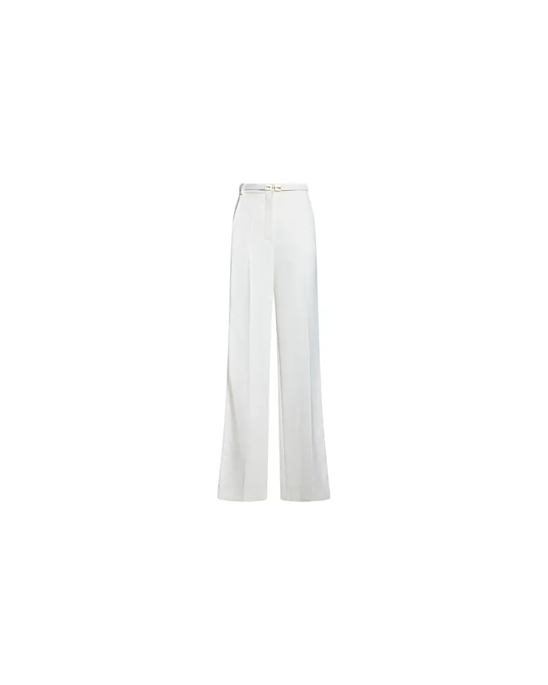 Elisabetta Franchi HOSEN & RÖCKE - Hosenauf YOOX.COM Weiß