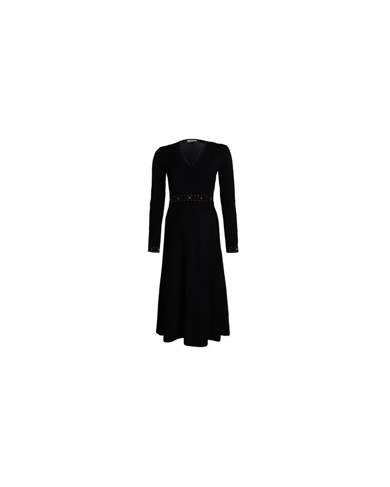 Twin-Set KLEIDER - Midi-Kleiderauf YOOX.COM Schwarz