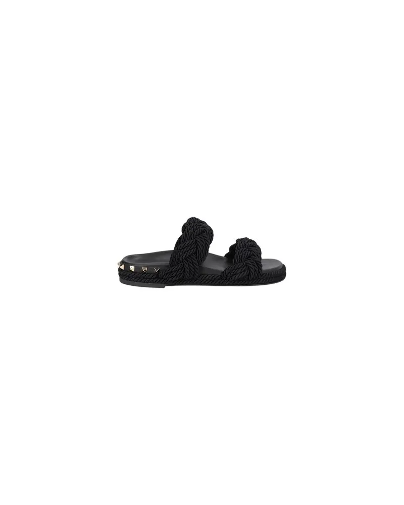 Valentino Garavani SCHUHE - Sandalenauf YOOX.COM Schwarz