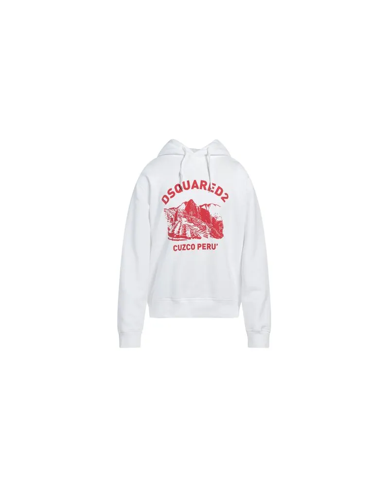 Dsquared2 TOPS - Sweatshirtsauf YOOX.COM Weiß