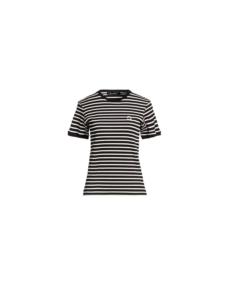 Karl Lagerfeld TOPS - T-shirtsauf YOOX.COM Schwarz