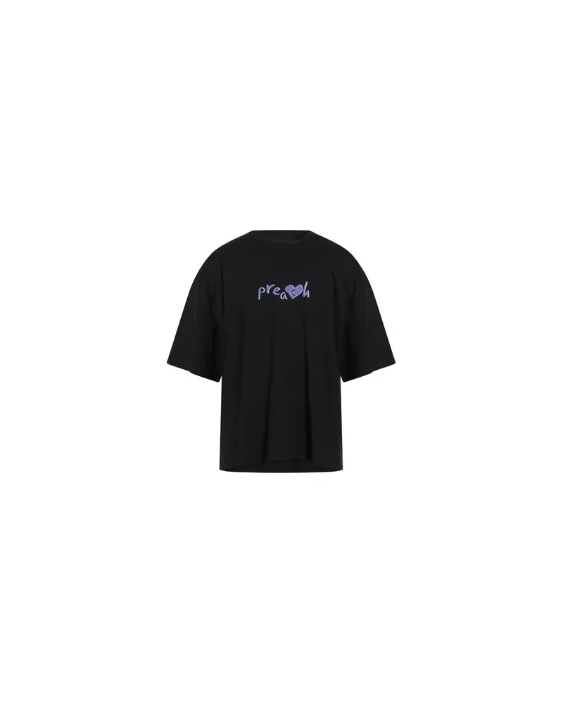 PREACH TOPS - T-shirtsauf YOOX.COM Schwarz