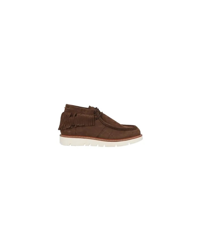 kjøre project SCHUHE - Stiefelettenauf YOOX.COM Braun