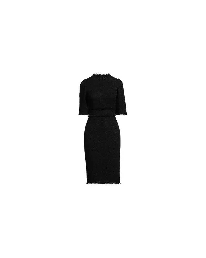 Dolce & Gabbana KLEIDER - Midi-Kleiderauf YOOX.COM Schwarz