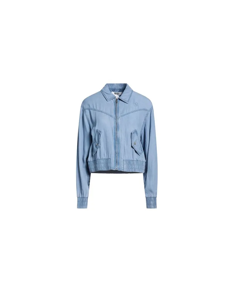 DKNY JACKEN & MÄNTEL - Jeansjacken/Mäntelauf YOOX.COM Blau