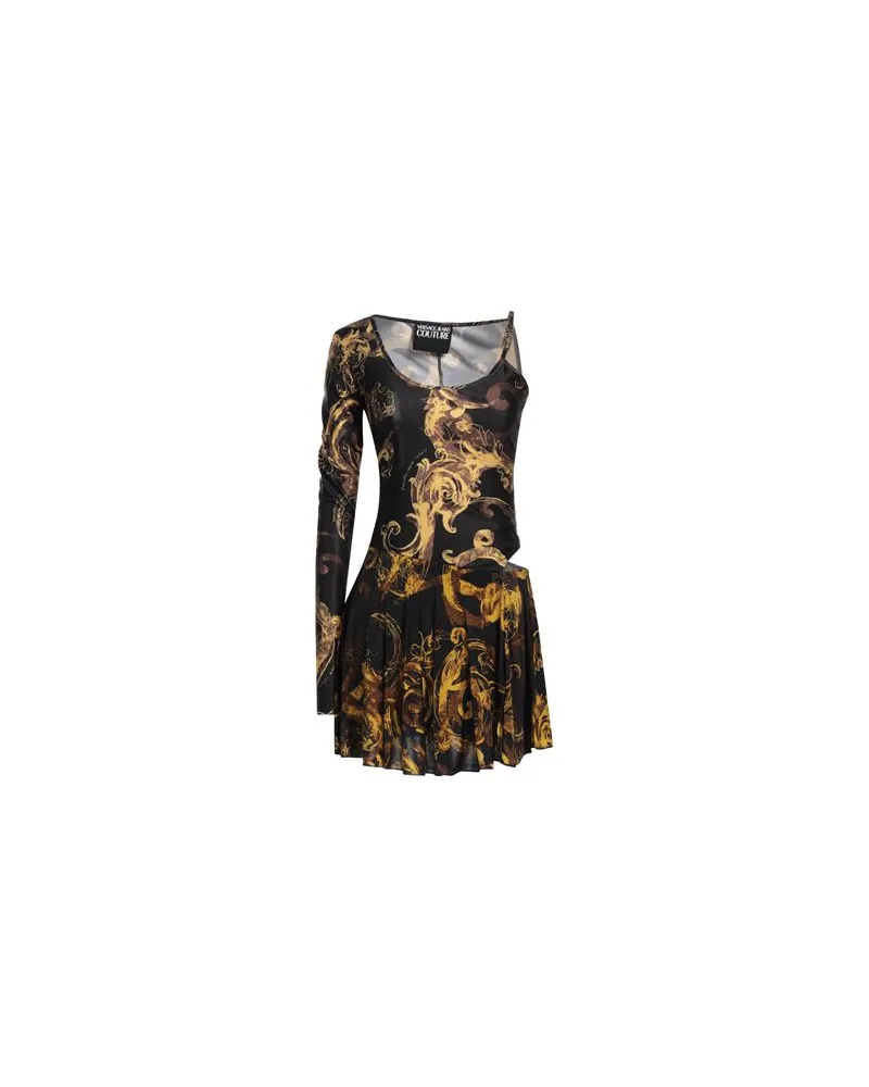 Versace Jeans KLEIDER - Mini-Kleiderauf YOOX.COM Schwarz
