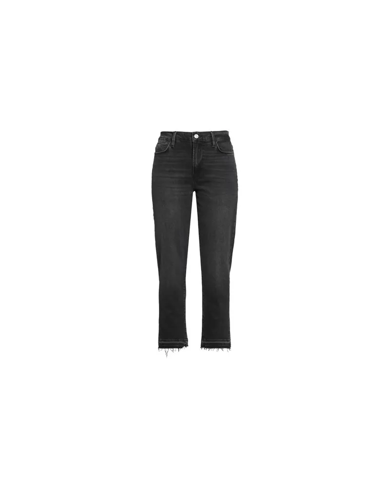 Frame Denim HOSEN & RÖCKE - Jeanshosenauf YOOX.COM Schwarz