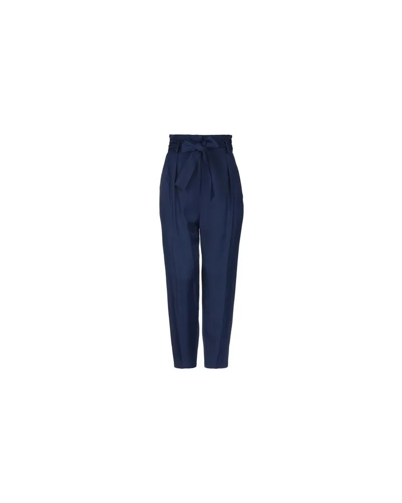 Elisabetta Franchi HOSEN & RÖCKE - Hosenauf YOOX.COM Nachtblau