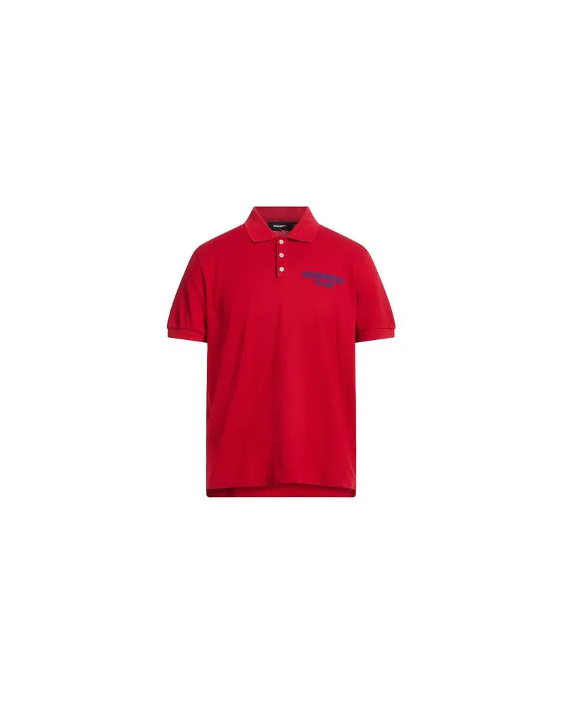 Dsquared2 TOPS - Poloshirtsauf YOOX.COM Rot