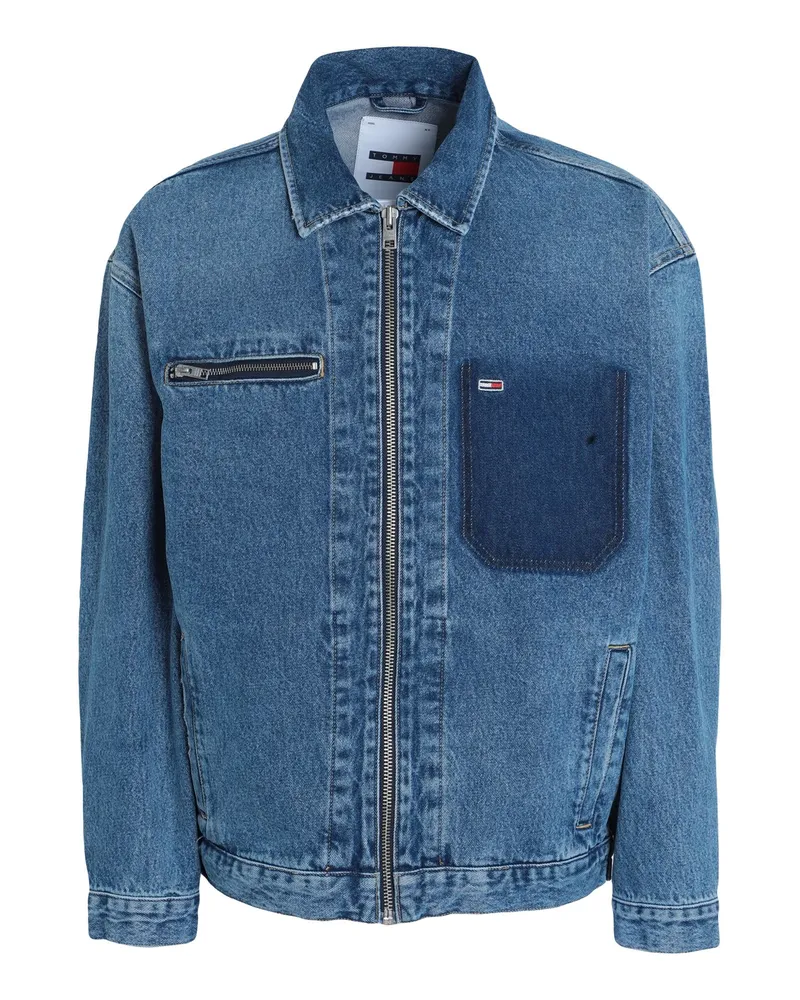 Tommy Hilfiger Jeansjacke/-mantel Blau