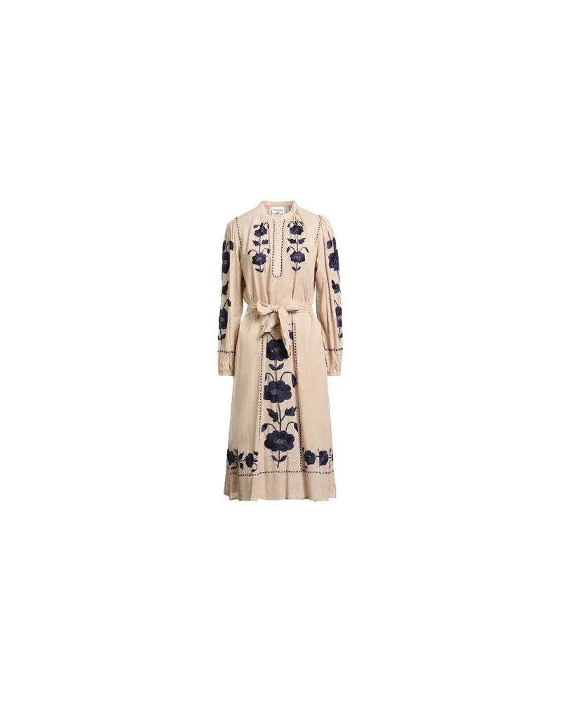 Antik Batik KLEIDER - Midi-Kleiderauf YOOX.COM Beige