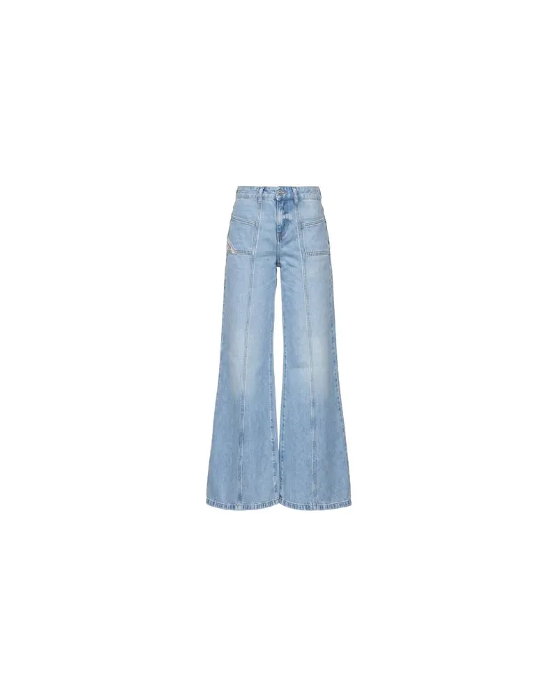 Diesel HOSEN & RÖCKE - Jeanshosenauf YOOX.COM Blau