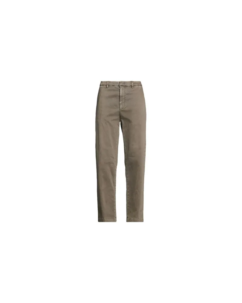Dondup HOSEN & RÖCKE - Hosenauf YOOX.COM Militärgrün