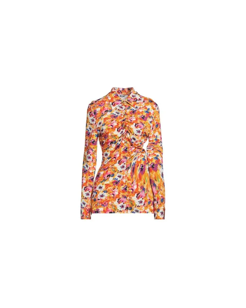 MSGM TOPS - Hemdenauf YOOX.COM Orange