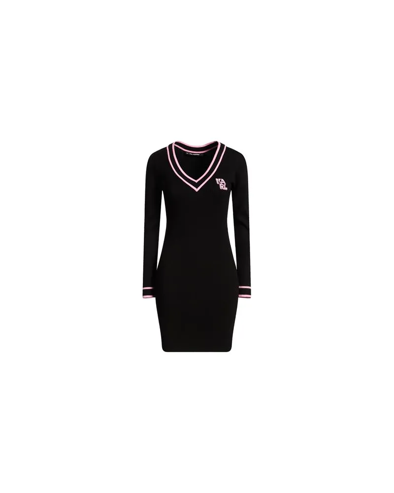 Karl Lagerfeld KLEIDER - Mini-Kleiderauf YOOX.COM Schwarz