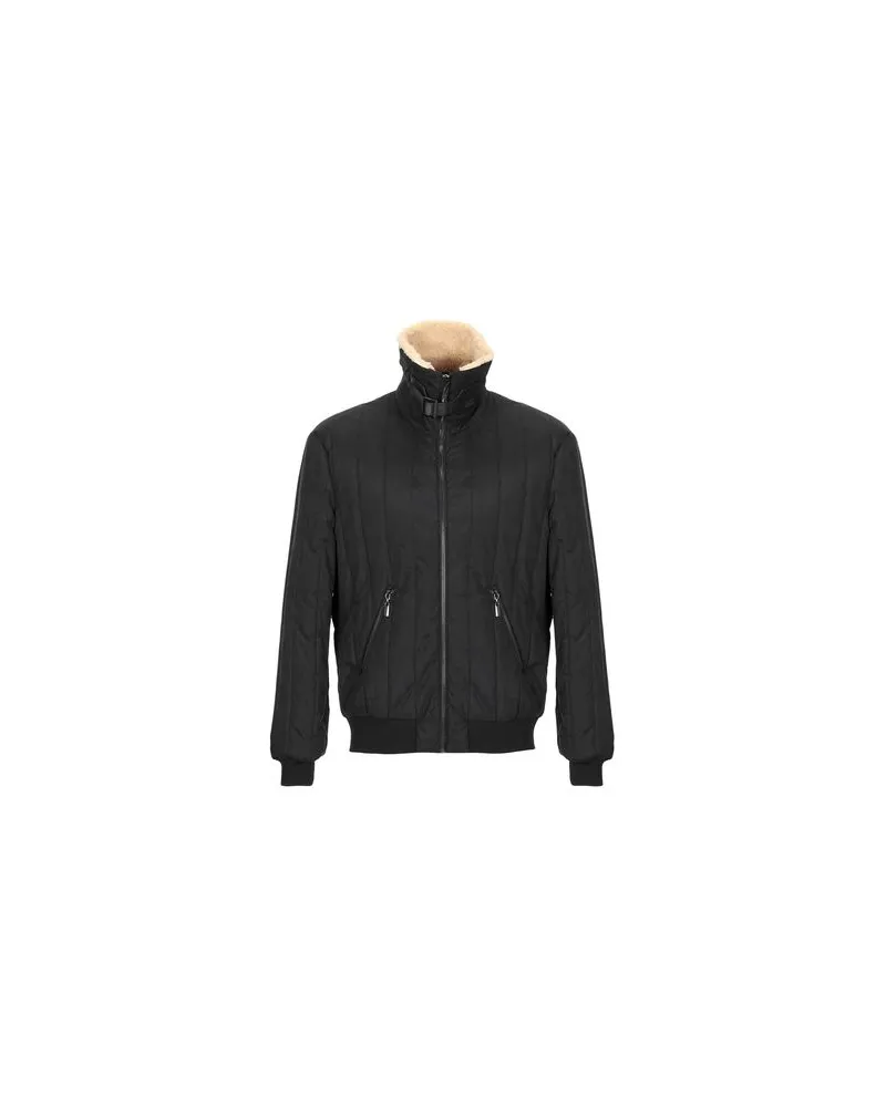 Roberto Cavalli JACKEN & MÄNTEL - Pufferjacken & Daunenjackenauf YOOX.COM Schwarz