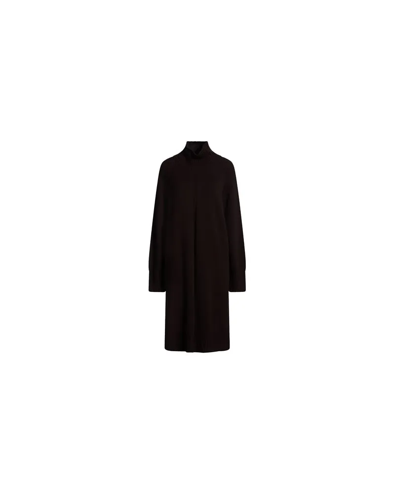 Max Mara KLEIDER - Midi-Kleiderauf YOOX.COM Dunkelbraun