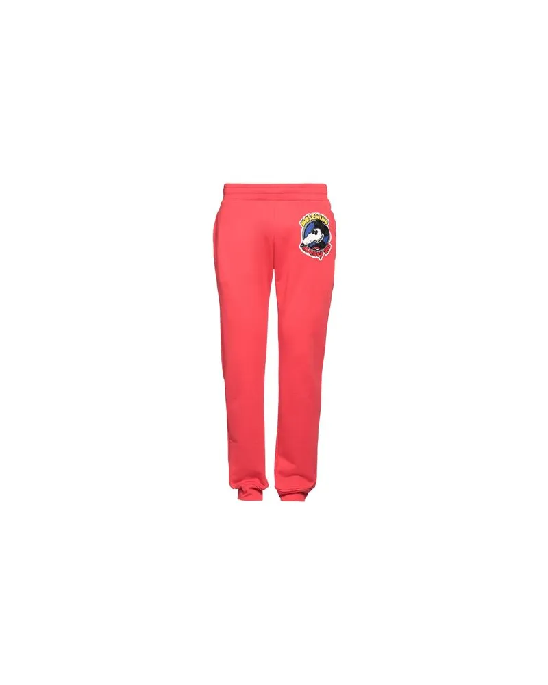 Moschino HOSEN & RÖCKE - Hosenauf YOOX.COM Rot