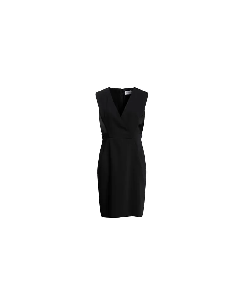 Atos Lombardini KLEIDER - Mini-Kleiderauf YOOX.COM Schwarz