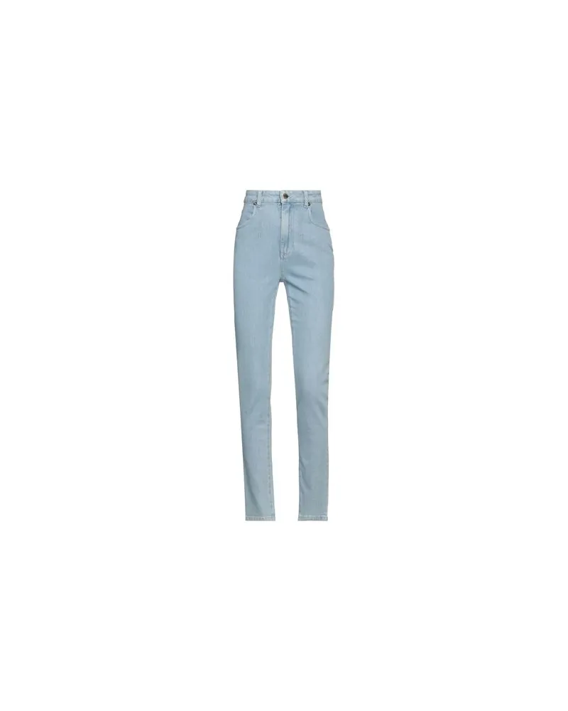 Alberta Ferretti HOSEN & RÖCKE - Jeanshosenauf YOOX.COM Blau