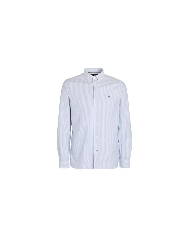 Tommy Hilfiger TOPS - Hemdenauf YOOX.COM Himmelblau