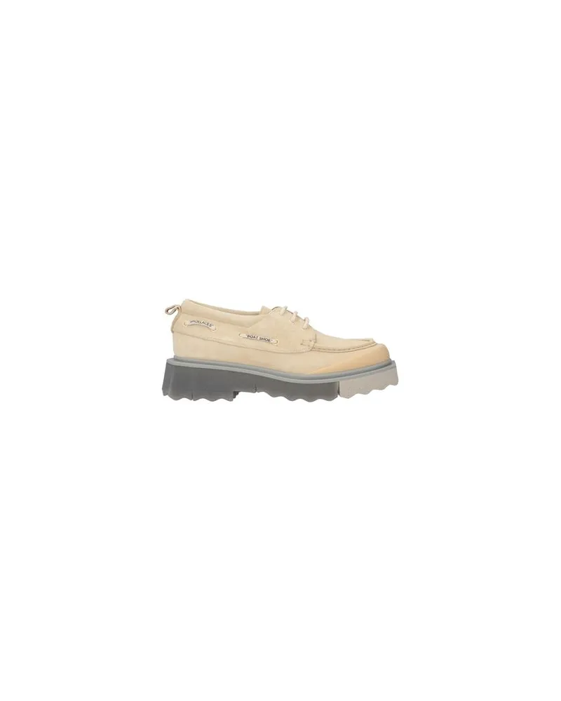 OFF-WHITE SCHUHE - Schnürschuheauf YOOX.COM Beige