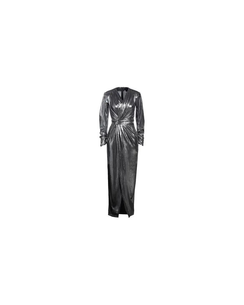 ACTUALEE KLEIDER - Maxi-Kleiderauf YOOX.COM Silber