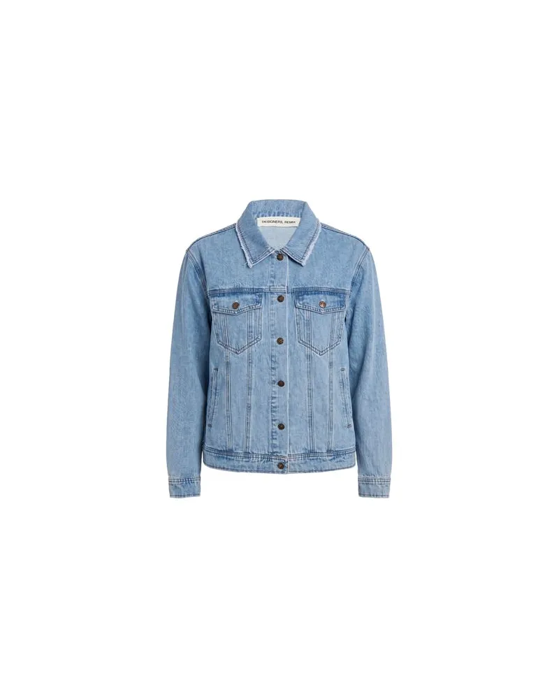 Designers Remix JACKEN & MÄNTEL - Jeansjacken/Mäntelauf YOOX.COM Blau