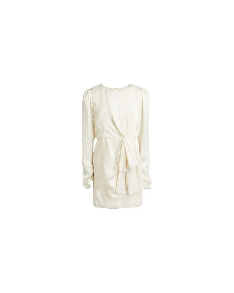 Saloni KLEIDER - Mini-Kleiderauf YOOX.COM Cremeweiß